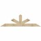Ekena Millwork Saratoga Rough Sawn Timber Gable Bracket, Douglas Fir, 84"W x 24"H x 2"D x 6"F, 7/12 Pitch GBW084X24X0206SAR00RDF - alternate 1